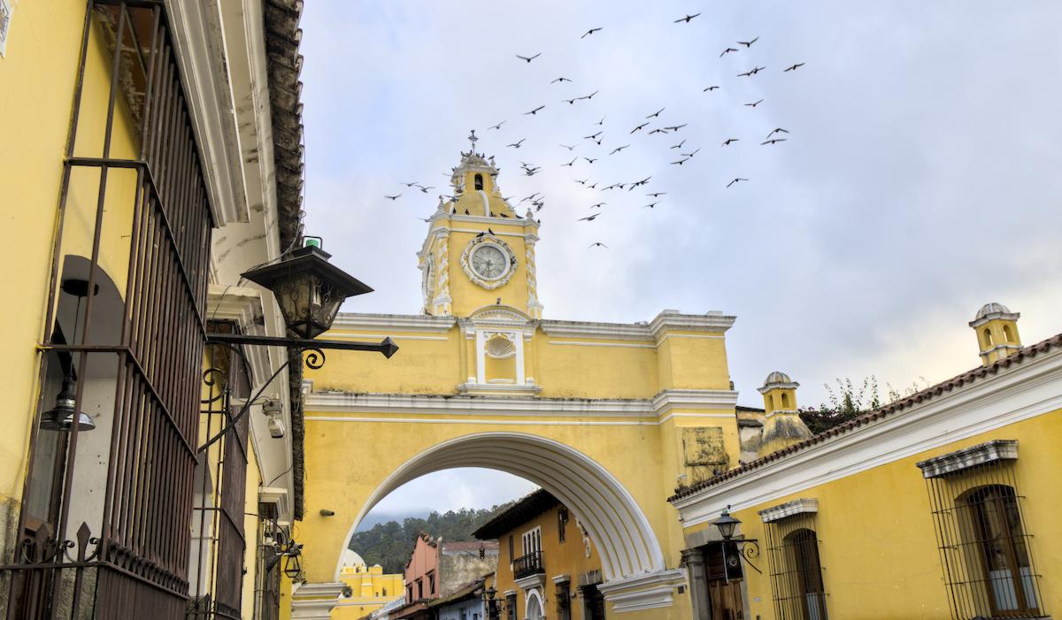 Antigua arch