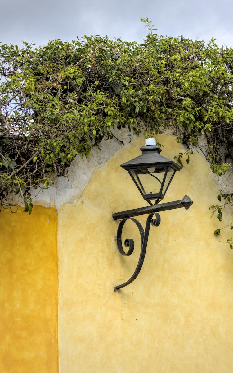 Antigua wall lantern