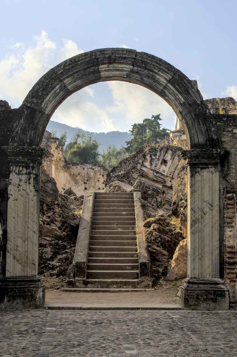 arches and stairs